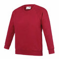 AWDis Academy's AC01J crewneck sweatshirt is shown against a white background.