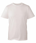 The AM010 from Anthem is a plain white T-shirt shown against a white background. It features a crew neck, short sleeves, and has a classic fit style.