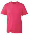 An Anthem AM010 T-shirt in pink displayed against a white background.
