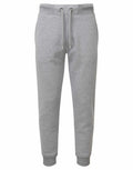 Anthem's AM030 jogger pants come in gray and feature a drawstring waist with ribbed cuffs.