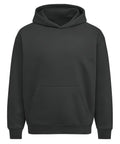 A plain black Hoodies sweatshirt with a hood, long sleeves, and a front kangaroo pocket is shown against a white background. The hoodie features no visible logos, patterns, or markings.