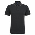A simple dark green polo shirt with a collar and short sleeves by Asquith & Fox, product code AQ011.