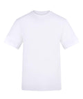 The T-Shirts product is shown on a white background, featuring a plain white design with short sleeves and a crew neck, and no visible logos or patterns.