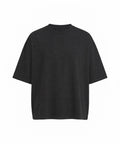 The T-Shirts product is a plain black, short-sleeved, loose-fit tee with a crew neckline and no logos or patterns, shown against a white background.