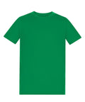 T-Shirts: Plain green short-sleeve T-shirt displayed on a white background, front view shown, with no visible logos, patterns, or designs.