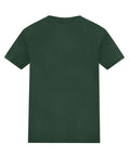 The T-Shirts product is a plain, short-sleeved T-shirt in solid dark green with a classic crew neckline and no visible logos or designs, shown against a white background.