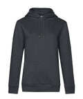 The Hoodies product is a plain, dark grey hooded sweatshirt featuring a front pocket and drawstrings, shown against a white background.