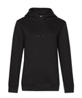 The Hoodies product is a black jumper with a hood, drawstrings, and a front pouch pocket, shown against a white background.