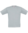 Displayed against a plain white background is the B190B from B&C Collection, a light gray short-sleeve T-shirt featuring a round neckline and classic cut.