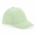 A light green Beechfield B63NB baseball cap featuring a curved brim and six panels.