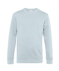 The BA010 sweatshirt from B&C Collection features a simple, classic design in light gray. It includes long sleeves, a round neckline, and ribbed cuffs and hem. This sweatshirt is soft and cozy, making it perfect for casual wear.