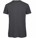 B&C Collection's BA118 is a plain dark gray t-shirt featuring a round neck and short sleeves.