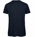 A plain black T-shirt from the B&C Collection against a white background. The shirt, labeled as product BA118, features short sleeves and a round neck with no visible designs or branding.