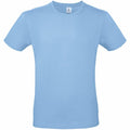 Displayed against a white background is the BA210, a light blue T-shirt from B&C Collection. It features short sleeves and a crew neckline.