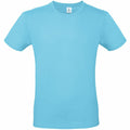 The B&C Collection BA210 is a plain light blue T-shirt featuring short sleeves and a crew neckline, displayed on a white background.