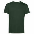 A plain dark green T-shirt, model BA212 from B&C Collection, displayed on a white background. It features short sleeves and a round neckline.