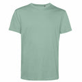 A plain light green t-shirt with short sleeves and a crew neckline, from the B&C Collection's BA212 line, displayed on a white background.