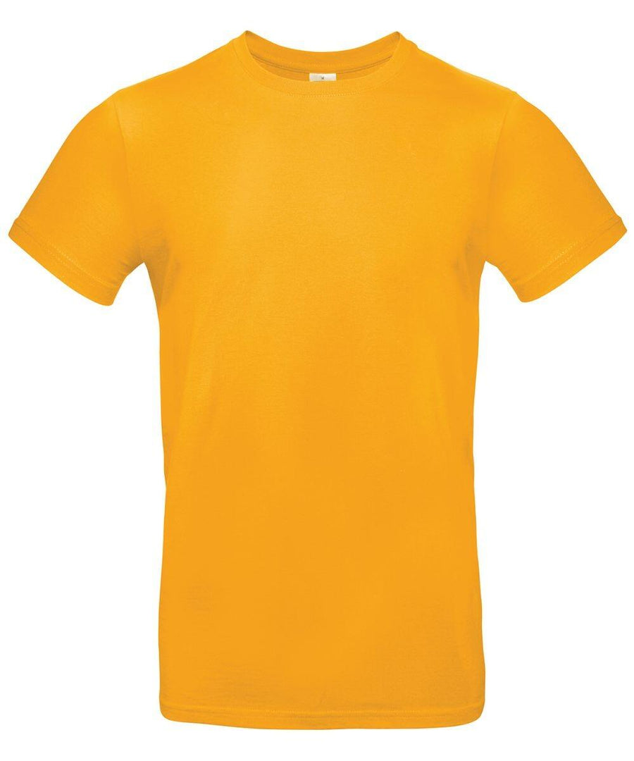 BA220 orange t-shirt from B&C Collection displayed on a white background.