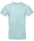 A plain light blue T-shirt, BA220 by B&C Collection, showcased against a white background. The T-shirt features short sleeves, a round neckline, and a simple, classic design.