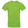 The BA220 from B&C Collection is a short-sleeve t-shirt in a vibrant green hue, featuring a crew neckline, displayed against a white background.
