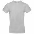 The BA220 from B&C Collection is a simple, unadorned plain T-shirt in light gray, featuring short sleeves and a classic crew neck, all presented on a white background.