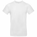 A plain white T-shirt from the B&C Collection is shown on a white background. The BA220 shirt features short sleeves and a crew neckline, with no visible designs or logos.