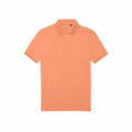 BA265 by B&C Collection, featuring short sleeves and a button-up collar, showcased from the front on a white background.