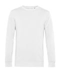 A plain white crewneck sweatshirt from the Sweatshirts collection is shown against a white background. The long sleeves and minimalist design feature no logos, graphics, or patterns.