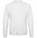 The BA409 sweatshirt from B&C Collection is showcased against a white backdrop. It features long sleeves along with ribbed details on the neckline, cuffs, and hem, highlighting its simple and classic design.
