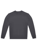 A dark grey, long-sleeved crew-neck sweatshirt from Sweatshirts is displayed flat against a white background.