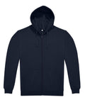 The Hoodies product is a plain black zip-up hoodie featuring a hood, front zip, and two front pockets, displayed flat on a white background.