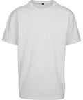 A plain white T-shirt short-sleeve crew neck is displayed on a white background, showing the front view with no visible designs or logos.