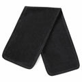 The BC290, a black towel from Beechfield, neatly folded on a white background.