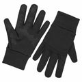 The Beechfield BC310 gloves are black with a textured grip on the palms and fingers, displayed against a white background.