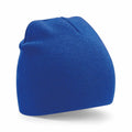 Beechfield's BC44R knit beanie hat showcased against a white background.