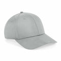 A Beechfield BC648 light gray baseball cap displayed on a white background.