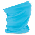 A vibrant BC900 neck gaiter from Beechfield, elegantly folded against a pristine white background.