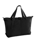 The "Bags" product is a black tote with two handles, zip fastening, and an exterior front pocket, shown against a white background.