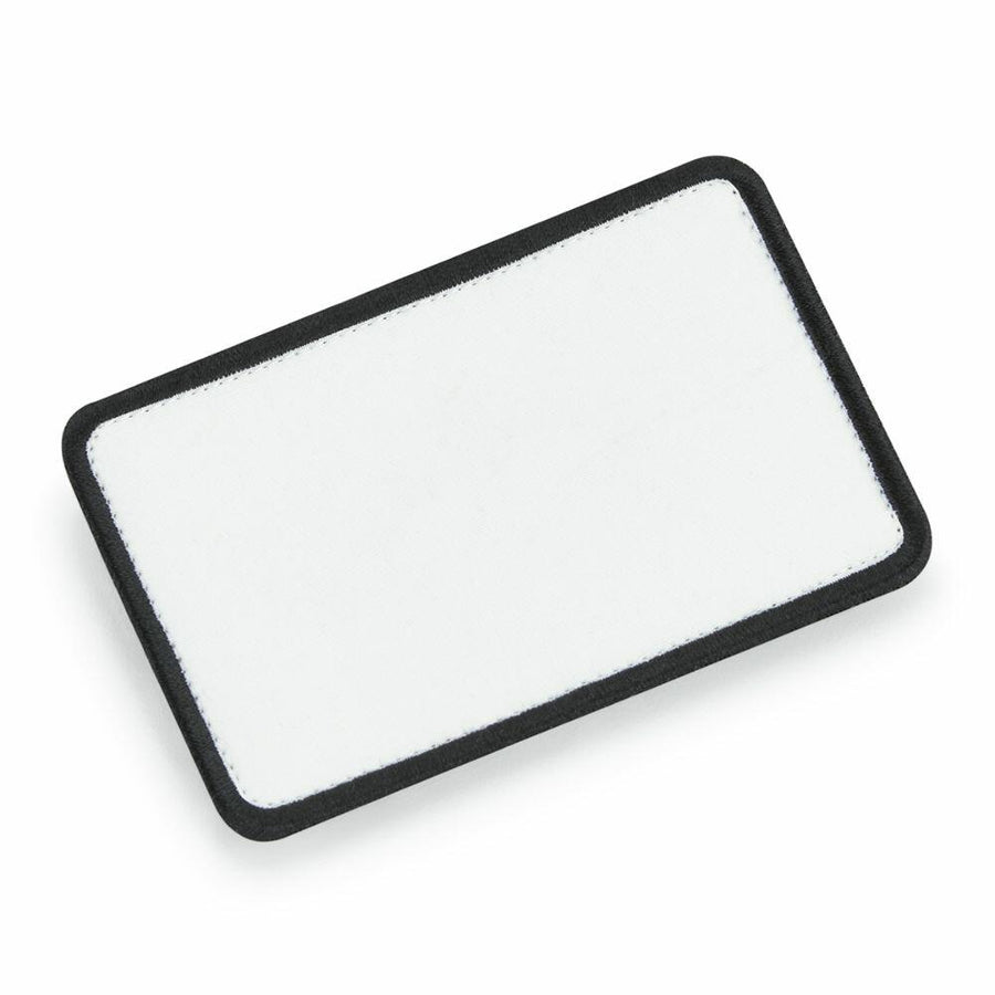 BG841 by Bagbase features a rectangular white patch with a black border on a plain background.
