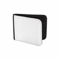 A BG940 wallet by Bagbase featuring a black and white bi-fold design.