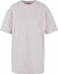 Product BY149 from Build Your Brand is a plain, short-sleeved T-shirt in light gray, showcased against a white background. It has a minimalist design with no visible logos or patterns and features a round neckline.
