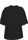 A BY193 black t-shirt featuring short sleeves and a round neckline by Build Your Brand.