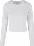 BY261 long-sleeve cropped shirt by Build Your Brand on a plain background.