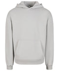 The Hoodies is a light grey hooded sweatshirt with a front kangaroo pocket, long sleeves, and ribbed cuffs and hem, shown against a white background.
