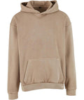 The "Hoodies" is a plain beige hoodie with long sleeves, ribbed cuffs and hem, a front pocket, and a drawstring hood, shown on a white background.