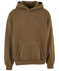 The Hoodies product is a plain brown hoodie with a front kangaroo pocket, long sleeves, a drawstring hood, and ribbed cuffs and hem, shown on a white background.