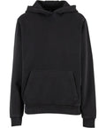 The Hoodies product is a plain black hooded sweatshirt featuring a front kangaroo pocket, ribbed cuffs, and hem, shown on a white background.