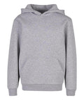 The Hoodies product is a light grey plain hooded sweatshirt with long sleeves, ribbed cuffs and hem, and a front kangaroo pocket, shown against a white background.
