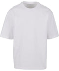 A basic white short-sleeve T-shirt with a crew neck is shown on a white background. The T-shirts product features no logos, patterns, or designs for a clean, simple look.