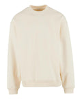 The Sweatshirts product is a plain, long-sleeve crew neck in light beige or cream, displayed on a white background. It features no visible logos or patterns.